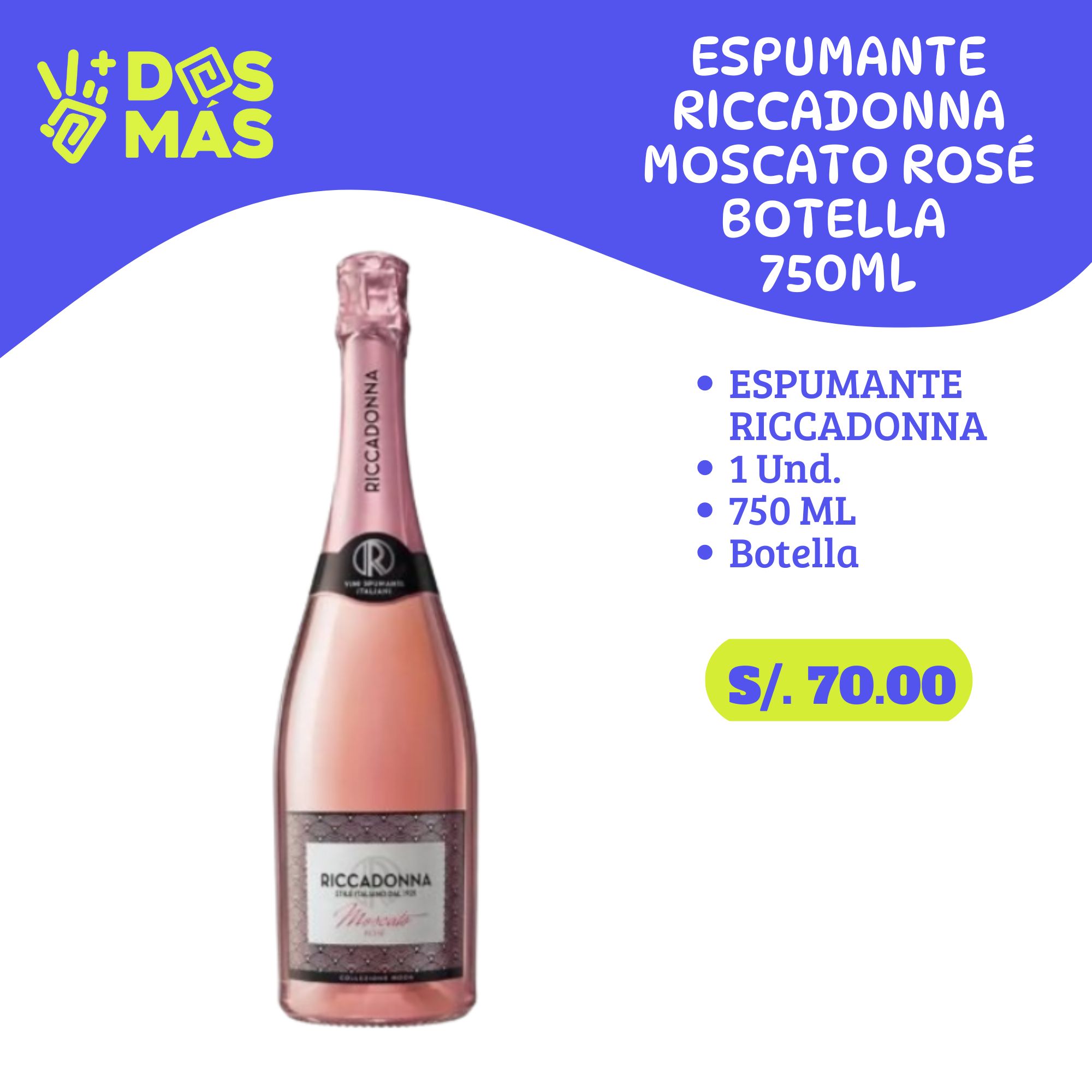 Riccadonna Moscato Rosé