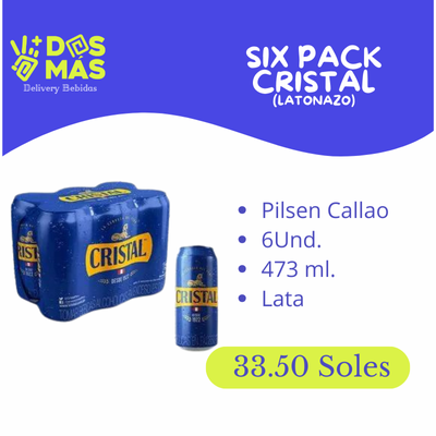 Six Pack Cristal