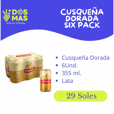 Cusqueña Dorada Six Pack