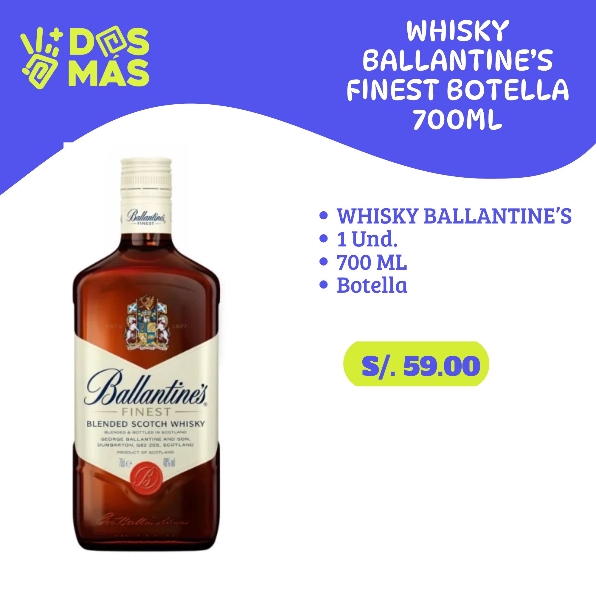 Whisky Ballantine´s Finest