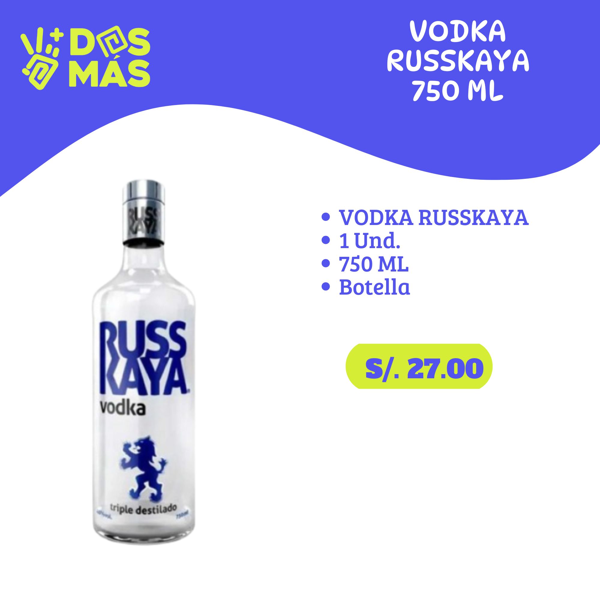 Russkaya Vodka