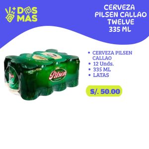Cerveza Pilsen Twelve-Pack